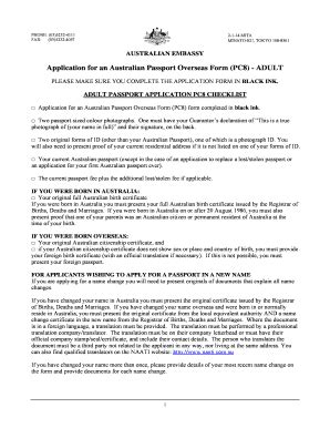 australian passport application overseas